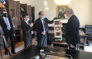 Kırgızistan Sağlık Bakanı ve Heyetini TBMM Kabul