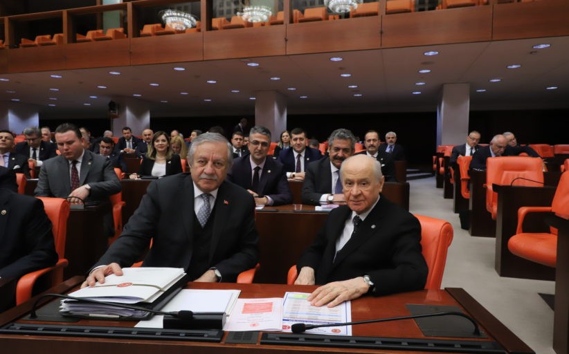 Sn Genel Başkanımız Devlet BAHÇELİ  Genel kurul çalışmalarında