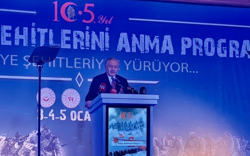 TBMM Başkanvekili Sn Celal ADAN Sarıkamış Şehitleri 105.Anma programı
