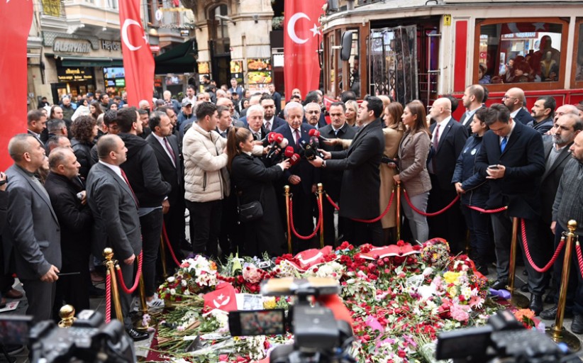 İstiklal Caddesi Hain Terör Saldırısı Sonrası Basın Açıklaması