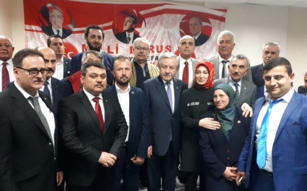 Bursa ilimiz MHP İznik ilçesi partimize yoğun katılım.07.04.2018