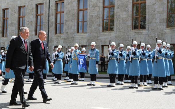 23 NİSAN 2019 TBMM de SN CUMHURBAŞKANIMIZI KARŞILAMA TÖRENİ