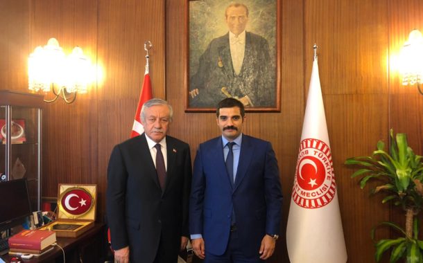 ÜLKÜ OCAKLARI EĞİTİM VE KÜLTÜR VAKFI BŞK.SN Sinan ATEŞ Bey İN ZİYARETLERİ