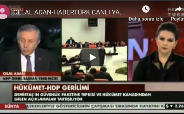 CELAL ADAN-HABERTÜRK CANLI YAYIN 11.12.2014
