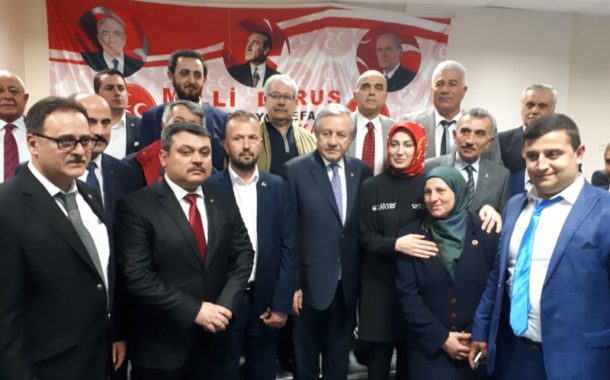 Bursa ilimiz MHP İznik ilçesi partimize yoğun katılım.07.04.2018