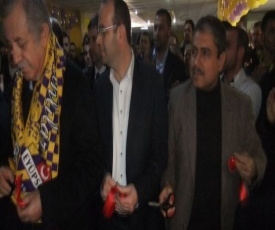 CELAL ADAN EYÜPSPOR TARAFTARLAR DERNEĞİ AÇILIŞINA KATILDI