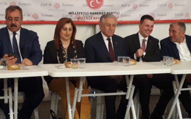 MHP ŞİŞLİ İLÇE BŞK DÜZENLEDİĞİ İFTAR PROĞRAMINA KATILDIK 23.05.2018