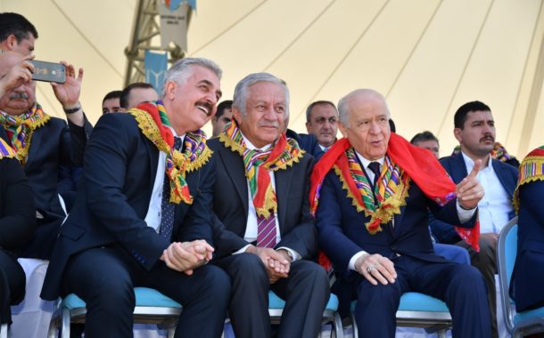 Sn Genel Başkanımızla 738. Ertuğrul Gazi’yi Anma ve Söğüt Şenlikleri etkinliğine katılımlarımız.
