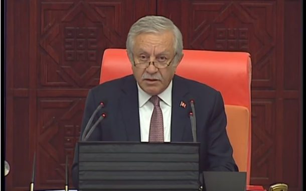 24 Ekim 2019 TBMM'de Dört Siyasi Parti Grubunun AP Kararını Ortak Kınama Metinin Okunması