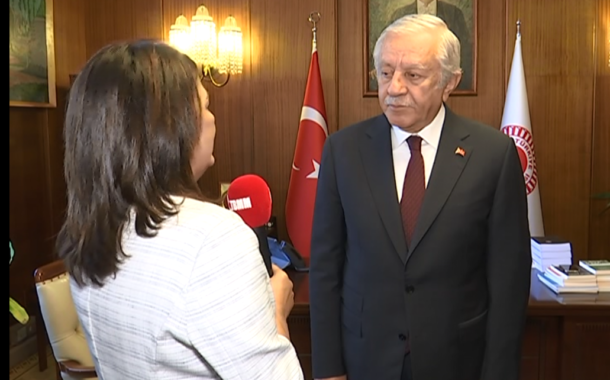 TBMM Başkanvekili Sn Celal ADAN 1 ekim 2019 TBMM açılış röportajı