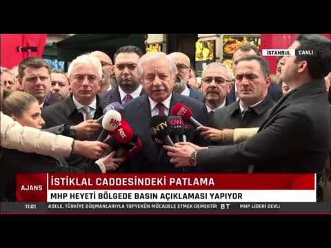 İstiklal Caddesi Hain Terör Saldırısı Sonrası Basın Açıklaması
